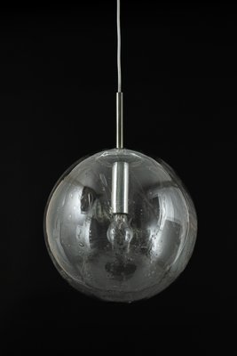 Large Murano Ball Pendant Light by Doria, Germany, 1970s-UGR-1294401