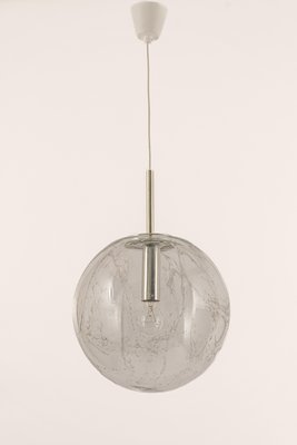 Large Murano Ball Pendant Light by Doria, Germany, 1970s-UGR-1294401