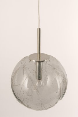 Large Murano Ball Pendant Light by Doria, Germany, 1970s-UGR-1294401