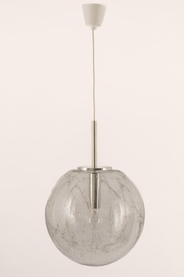 Large Murano Ball Pendant Light by Doria, Germany, 1970s-UGR-1294401