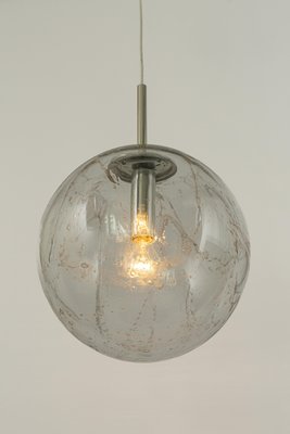 Large Murano Ball Pendant Light by Doria, Germany, 1970s-UGR-1294401