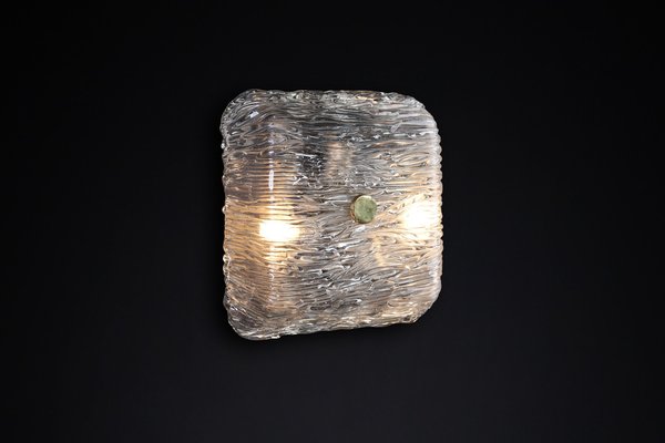 Large Murano Bambù Series Wall Lights from Venini, Italy, 1950s-TRW-1812094