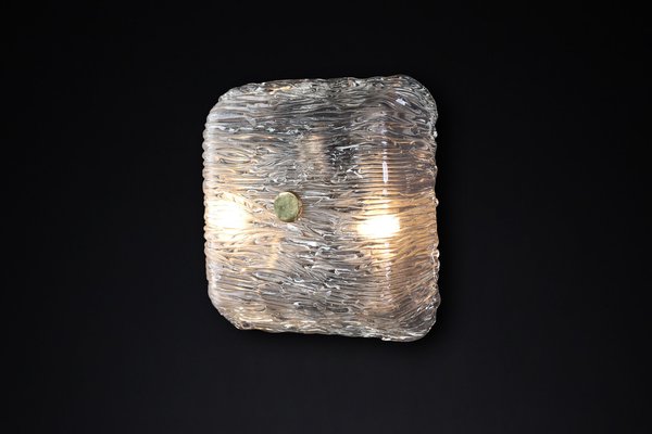 Large Murano Bambù Series Wall Lights from Venini, Italy, 1950s-TRW-1812094