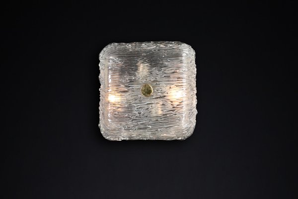 Large Murano Bambù Series Wall Lights from Venini, Italy, 1950s-TRW-1812094