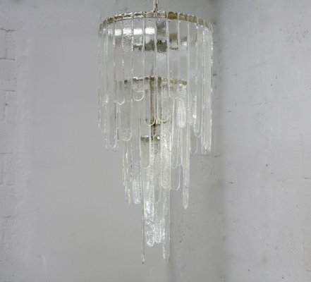 Large Murano Chandelier by Carlo Nason for Mazzega, Italy, 1970s-MAO-1320700