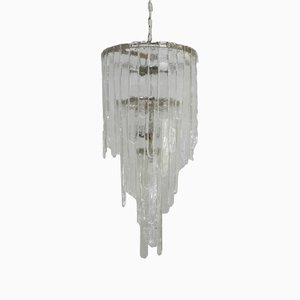 Large Murano Chandelier by Carlo Nason for Mazzega, Italy, 1970s-MAO-1320700