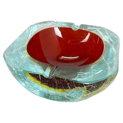 Large Murano Glass Bowl, Italy, 1970s-QZ-1075951