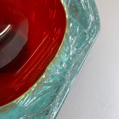 Large Murano Glass Bowl, Italy, 1970s-QZ-1075951