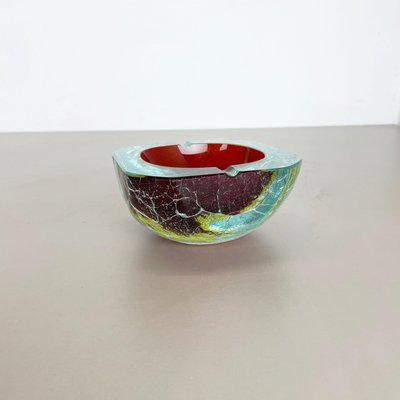 Large Murano Glass Bowl, Italy, 1970s-QZ-1075951