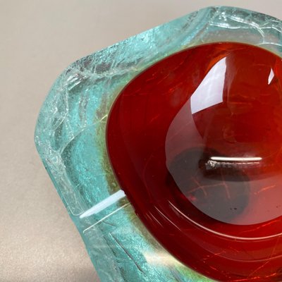 Large Murano Glass Bowl, Italy, 1970s-QZ-1075951