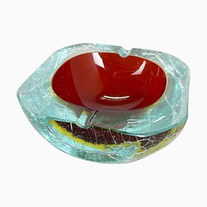 Large Murano Glass Bowl, Italy, 1970s-QZ-1075951