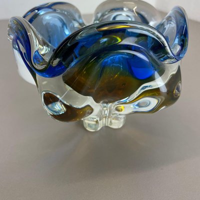 Large Murano Glass Bowl or Ashtray, Italy, 1970s-QZ-1146313