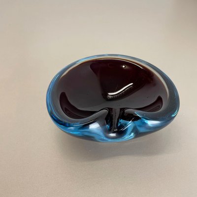 Large Murano Glass Bowl or Ashtray, Italy, 1970s-QZ-1437223