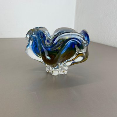 Large Murano Glass Bowl or Ashtray, Italy, 1970s-QZ-1146313