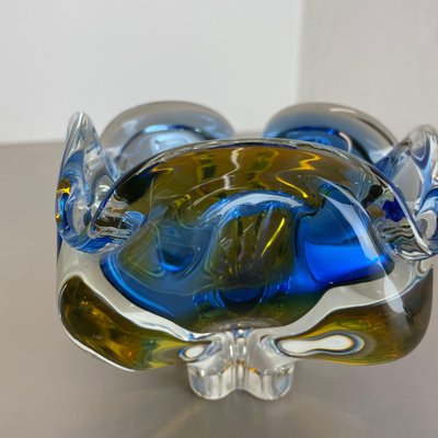 Large Murano Glass Bowl or Ashtray, Italy, 1970s-QZ-1146313