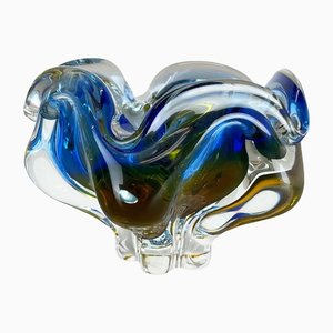 Large Murano Glass Bowl or Ashtray, Italy, 1970s-QZ-1146313