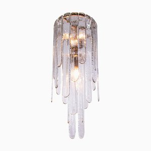 Large Murano Glass Cascade Chandelier attributed to Carlo Nason for Mazzega, 1960s-DEK-1410213