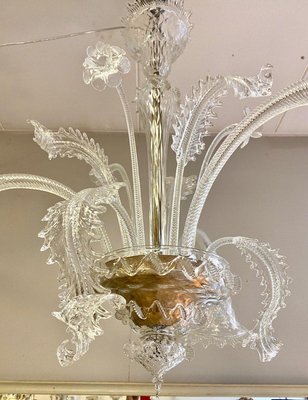 Large Murano Glass Chandelier-DY-1785956