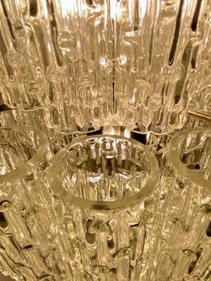 Large Murano Glass Chandelier by Toni Zuccheri for Venini, 1960s-TOI-1802880