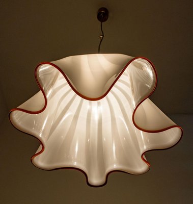 Large Murano Glass Fazzoletto Pendant Light by J.T. Kalmar, 1960s-VDW-2016909