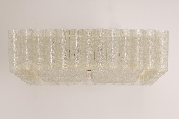 Large Murano Glass Flush Mount by Doria, Germany, 1960s-UGR-1086293