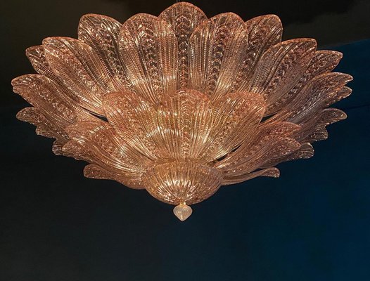 Large Murano Glass Leave Ceiling Light, 2010-MBH-1377911