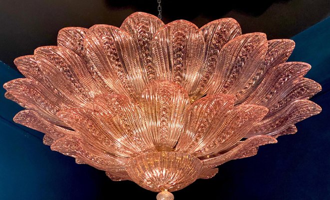 Large Murano Glass Leave Ceiling Light, 2010-MBH-1377911