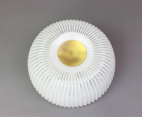 Large Murano Glass Sconce or Flush Mount by Limburg, Germany, 1960s-UGR-1085655