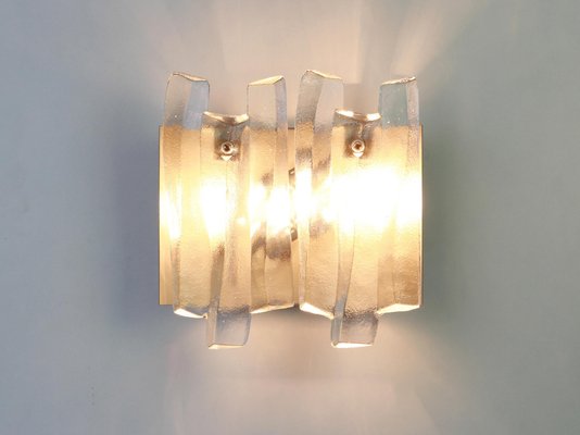 Large Murano Glass Sconces from Kalmar, Austria, 1960s, Set of 2-UGR-1085300