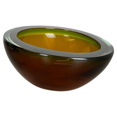 Large Murano Glass Shell Bowl, 1970s-QZ-1743361