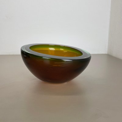 Large Murano Glass Shell Bowl, 1970s-QZ-1743361