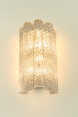 Large Murano Glass Wall Sconces attributed to Doria, Germany, 1960s, Set of 2-UGR-1747982