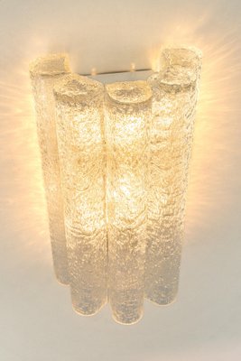 Large Murano Glass Wall Sconces attributed to Doria, Germany, 1960s, Set of 2-UGR-1747982