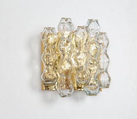 Large Murano Glass Wall Sconces attributed to Doria, Germany, 1960s, Set of 2-UGR-1791286