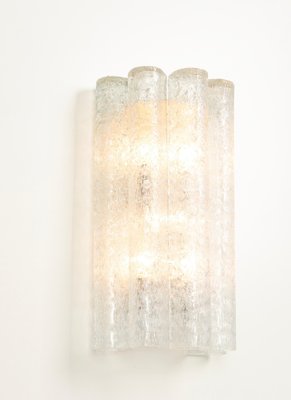 Large Murano Glass Wall Sconces attributed to Doria, Germany, 1960s, Set of 2-UGR-1747982