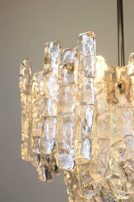 Large Murano Ice Glass Chandelier by Kalmar, Austria, 1960s-UGR-1085677