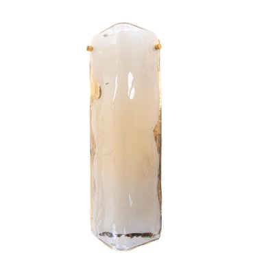 Large Murano Ice Glass Wall Sconce by Carlo Nason for J.T. Kalmar, 1960s-DEK-1146233