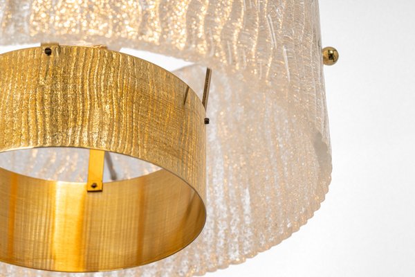 Large Murano Pendant Lights attributed to Hillebrand, 1970s-UGR-1377968