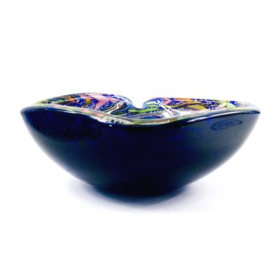 Large Murano Tutti Frutti Art Glass Bowl by Dino Martens for Aureliano Toso, Italy, 1960s-BMM-1339281