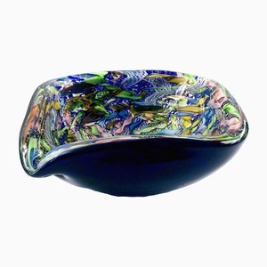 Large Murano Tutti Frutti Art Glass Bowl by Dino Martens for Aureliano Toso, Italy, 1960s-BMM-1339281