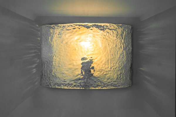 Large Murano Wall Light from Kalmar, Austria, 1960s-UGR-1086351