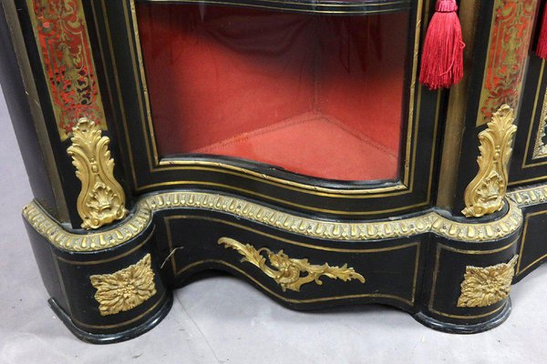 Large Napoleon III Marquetry Boulle Buffet-WSV-1448545