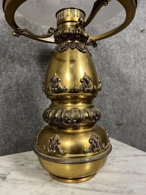 Large Napoleon III Oil Table Lamp-MWB-1782678