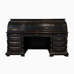 Large Napoleon III Roll-Top Desk Secretary, 1880s-RB-1789211