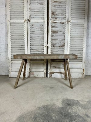 Large Oak Console Table, 1920s-AXR-1806275