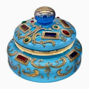 Large Opaline Glass Candy Box-OZS-1360208