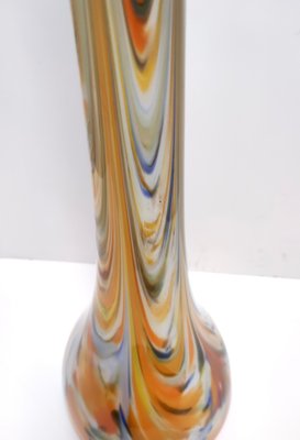 Large Orange Fenicio Glass Vase by Fratelli Toso, 1960s-JPQ-2041337