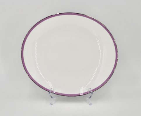 Large Oval Plates from Hôtel Du Cap Eden Roc, Set of 6-EIA-1792416