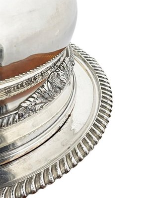 Large Oval Silver Plated Domed Dish or Food Cover-UCH-1224879