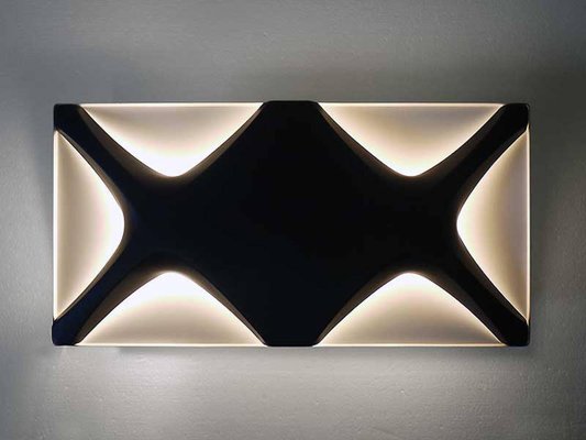 Large Oyster Light Panel by Dieter Witte & Rolf Krüger for Staff, 1968-DEK-932431